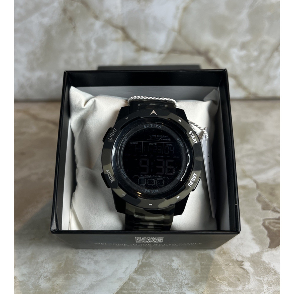 Activa X Terrain Invicta Digital Men's Watch 45mm Camouflage Camo New w/ Box